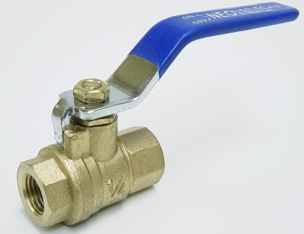 brass ball valve 1/4" FNPT